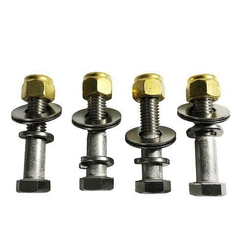 Bob's Machine 110-100001 Jack Plate to Motor Bolt Kit 2.5 Inch Stainless Steel