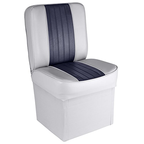 Wise Seating 8WD1414P-660 Deluxe Universal Jump Seat Grey/Blue