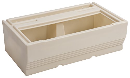 Wise Seating BM1144-1B-990 Premier Series 36-Inch Pontoon Bench Base Platinum