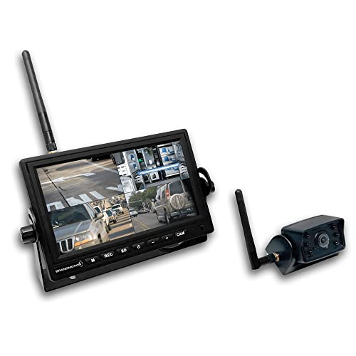 Brandmotion AHDS7810V2 Wireless Backup Camera System with 7" HD Monitor