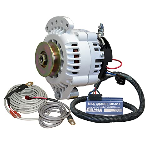 Balmar 621-VUP-MC-100-SV 100 Amp 12V Alternator Kit Single Foot Mount