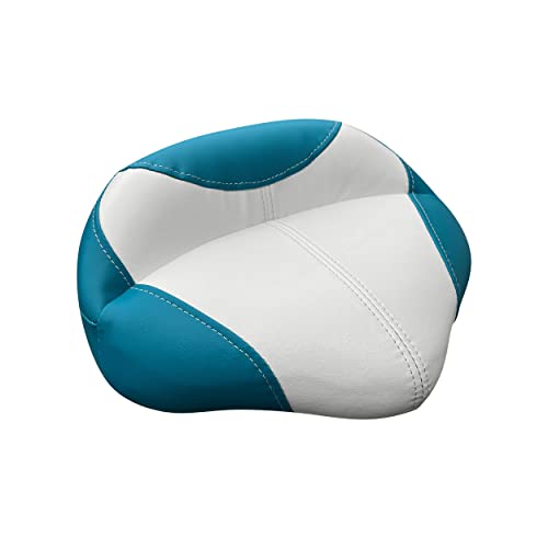 Wise Seating 14660033 Baja Series Casting Seat - Bright White/Teal