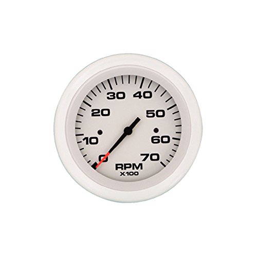 Sierra 68373P Tachometer 3" White Bezel Marine Gauge