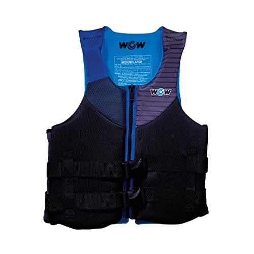 WOW Sports 23WLV4824 Feel Good Life Vest Blue Lg/XL