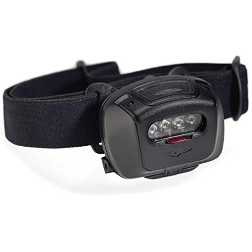 Princeton Tec QUAD-NOD-BK Tactical Headlamp MPLS 78 Lumens with Night Vision Mount