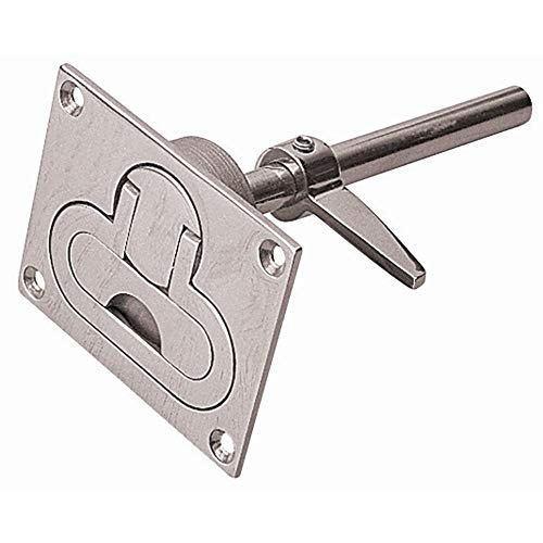 Sea-Dog Line 221835-1 Cast Stainless Steel Handle Latch 3-3/4" x 3"