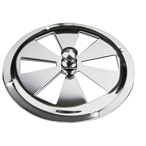 Sea-Dog Line 331450-1 Stainless Steel Butterfly Vent, 5" Dia