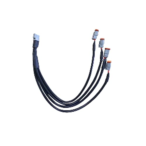 Black Oak LED WH4 4-Piece Light Connect Cable Harness