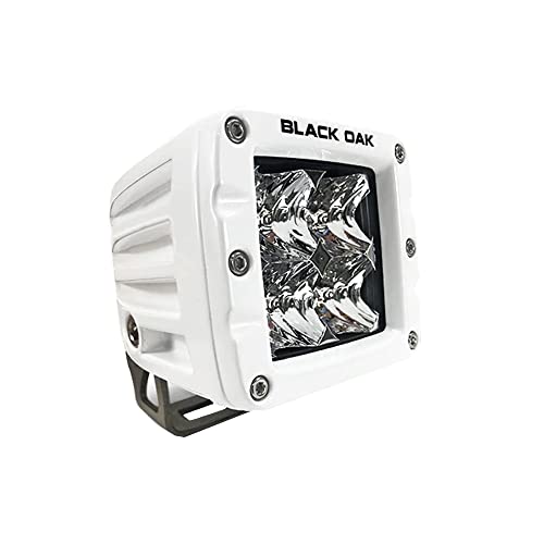 Black Oak LED 2FM-POD10CR 2" Flood Marine Pod Light 10W CREE White