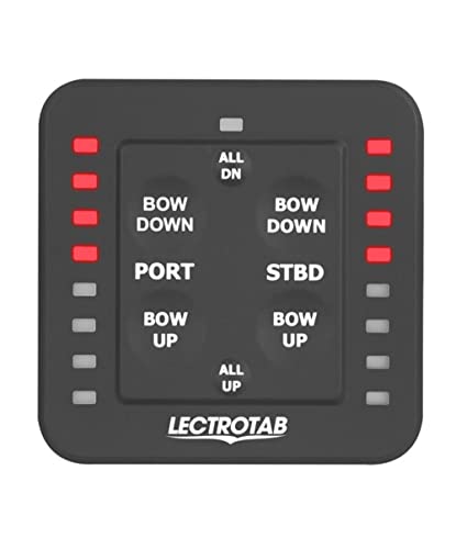 Lectrotab SLC-11 One-Touch LED Trim Tab Control 12/24V with Auto Leveling