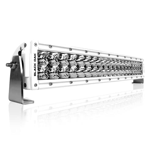 Black Oak LED 30CCM-D5OS 30-Inch Curved Dual Row Marine LED Light Bar Combo Beam