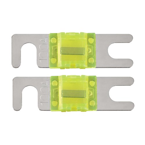 T-Spec V8-MANL100 T-SPEC V8 SERIES MINI-ANL FUSE 100 AMP - 2 PACK