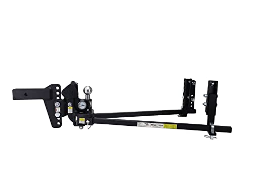 Weigh Safe TTMW6-2 True Tow Weight Distribution Hitch 6" Drop 2" Shank 8,500 lb Capacity