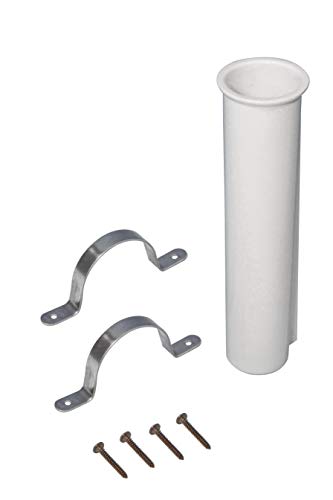 Moeller 05360510 Side Mount Rod Holder - White Polypropylene