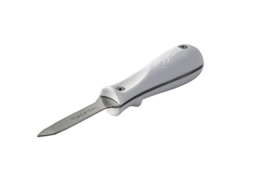 Toadfish 1005 Professional Edition Oyster Shucking Knife - White Handle