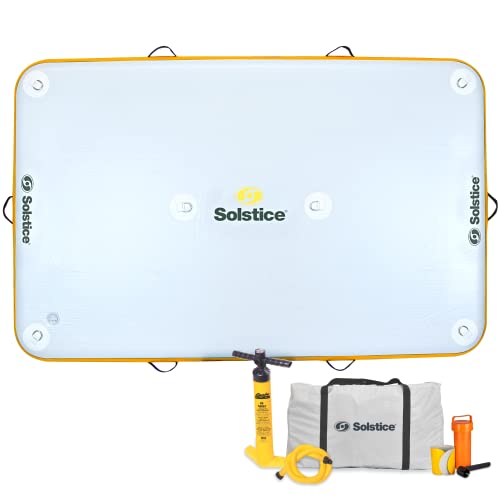 Solstice 30805 Inflatable Floating Dock Platform 8x5 Ft Water Mat