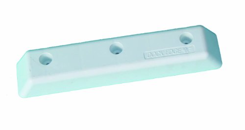 Dock Edge DE1058F ProTect Straight HD 12" White PVC Dock Bumper