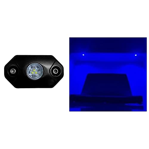 Black Oak LED RL-B Rock Accent Light Blue LED Black Housing