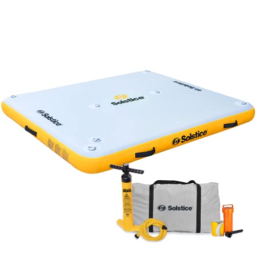 Solstice 30605 Floating Inflatable Dock Platform 6x5 Ft Water Mat