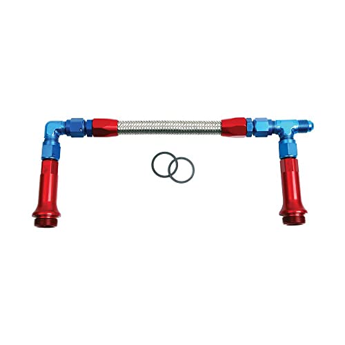 SPEEDFX 575114 Dual Inlet Fuel Line Kit for Holley Dominator 4500 Carburetor