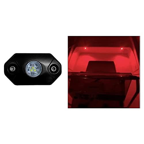 Black Oak LED RL-R Rock Light Red LED Black Housing