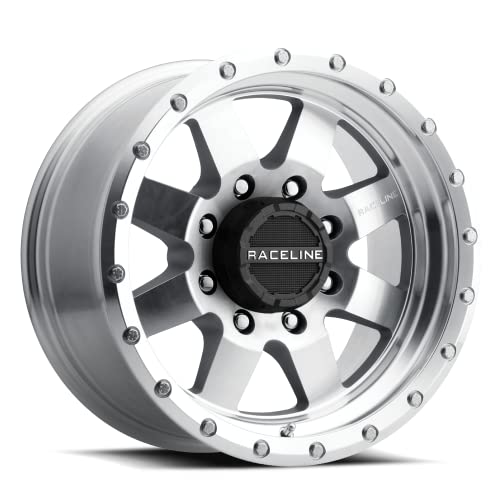 Raceline Wheels 935MC-79050-12 Defender Machined 17x9 5x127 -12mm Offset