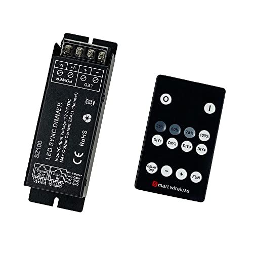 Black Oak LED DIM Dimmer Module with Wireless Remote Control