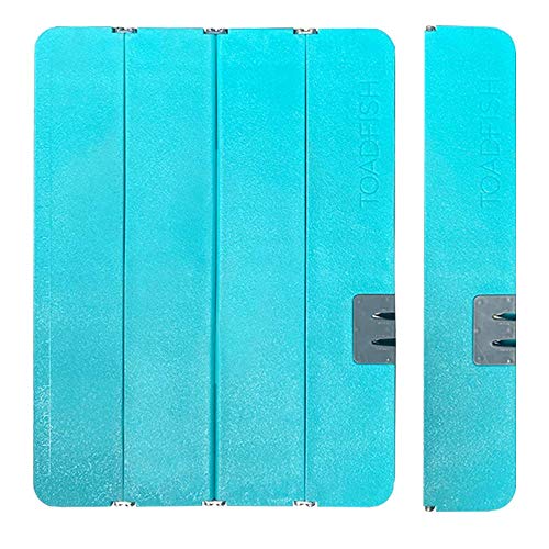 Toadfish 1086 XL Folding Cutting Board with Built-In Knife Sharpener Teal