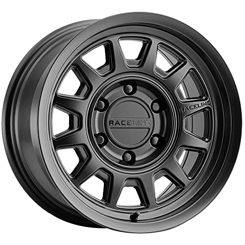 Raceline Wheels 952B-79050-12 Aero HD Satin Black Wheel 17x9 5x127 -12mm Offset
