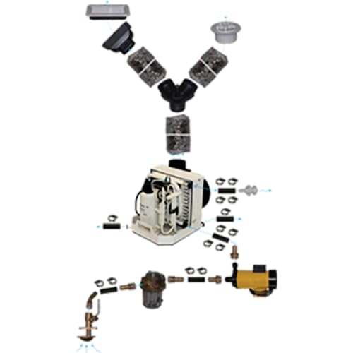 Webasto 5012465A FCF Platinum Marine Air Conditioning Complete Kit 16000 BTU 230V