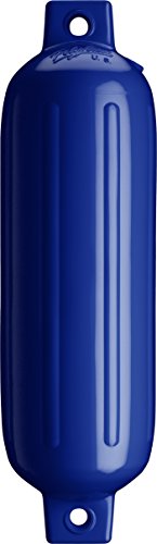 Polyform 12-964-872 Twin Eye G Series Boat Fender 8.8 x 26.8 Inch Cobalt Blue