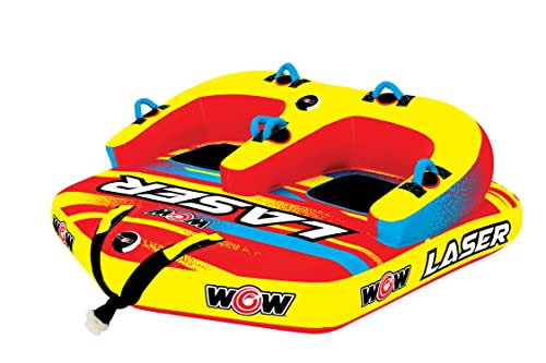 WOW Sports 23WTO4644 Laser 3-Person Cockpit Towable Tube