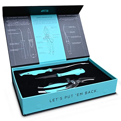 Toadfish 1011 Coastal Kitchen Collection 3-Piece Seafood Tool Set