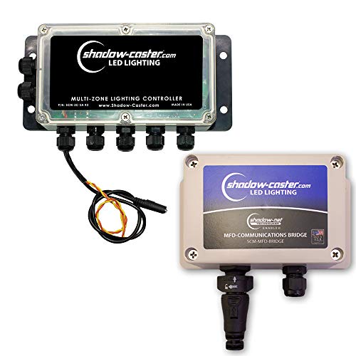 Shadow-Caster SCM-ZC-REMOTE 4-Channel Multi-Zone Remote Controller for Navico MFD