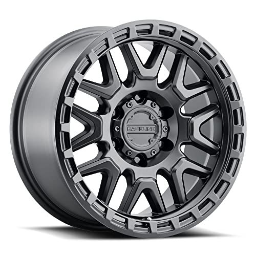 Picture of Raceline Wheels 953B-79080-12 Krank Satin Black Wheel Offset - 17x9 8x165.1 12mm