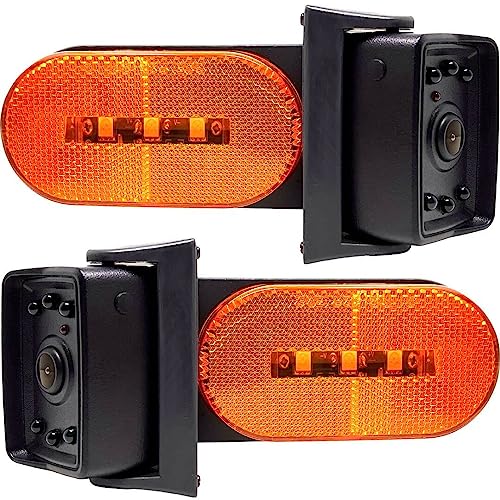 Brandmotion AHDS7812 Wireless HD Side Marker Light Cameras Left and Right