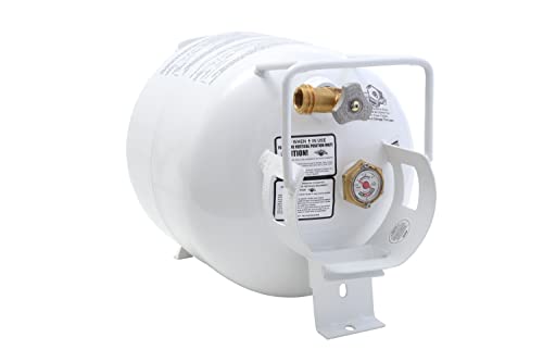Flame King YSN201HZL 20-Lb Horizontal Propane Tank Cylinder White