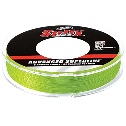 Sufix 660-115L 832 Advanced Superline Braided Fishing Line 15lb 300yd Neon Lime