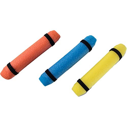 YakGear RF3-YK 8 Inch Rod Floats 3-Pack Multi-Color