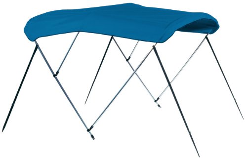 Carver Covers A5469TB04 3-Bow Bimini Top 54" High 6' Long Pacific Blue