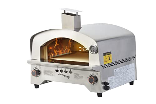 Flame King YSN-SSPZG Propane Pizza Oven Outdoor Portable 13-Inch