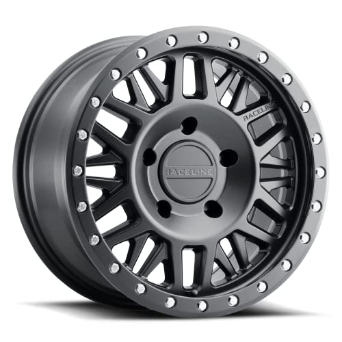 Picture of Raceline Wheels 951B-78565-00 Ryno Satin Black Wheel Offset - 17x8.5 6x135 0mm