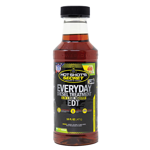 Hot Shots HSSEDT16Z Everyday Diesel Treatment 16 oz - Treats Up to 400 Gallons