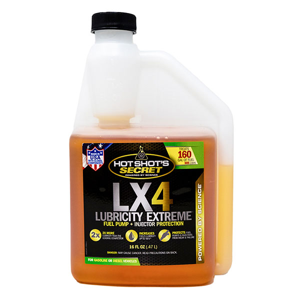 Hot Shots LX416ZSP LX4 Lubricity Extreme Fuel Additive 16 oz