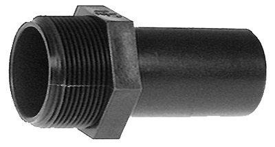 Shields Hose 18-800-1120 Straight Male Sanitation Hose Fitting 1-1/2 Inch