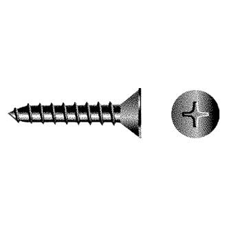 Seachoice SC0656 Phillips Tapping Screws - Flat Head