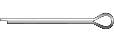 Seachoice SC1211 Stainless Cotter Pins 5/32X1 1/2 COTTR PIN SS 50/BG
