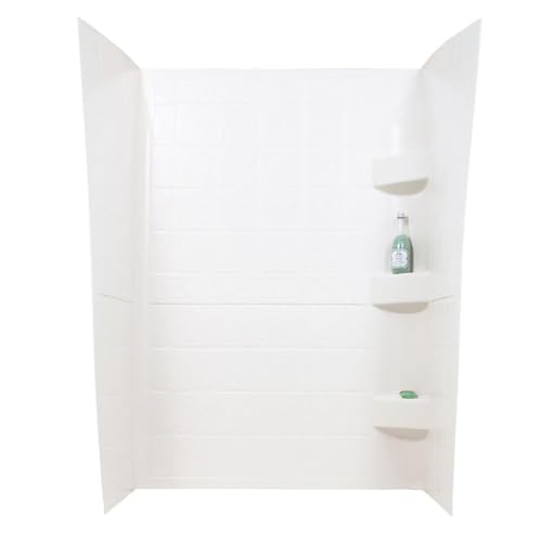 Specialty Recreation SW2436W RV Shower Wall Surround 24" x 36" x 66" White