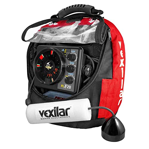 Vexilar PPLI28PV FLX-28 Pro Pack II Ice Fishing Flasher with Pro View Ice-Ducer