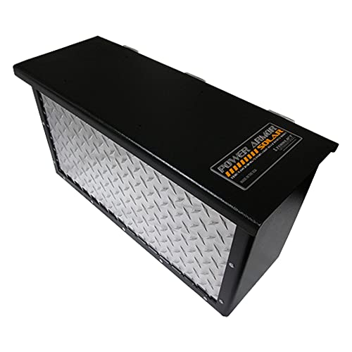 Torklift International A7708R PowerArmor Locking Battery Box 6V/12V Black 26.5"